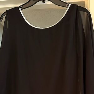 Beautiful XL Black with details MSK dress from Macys with tags. Never worn.